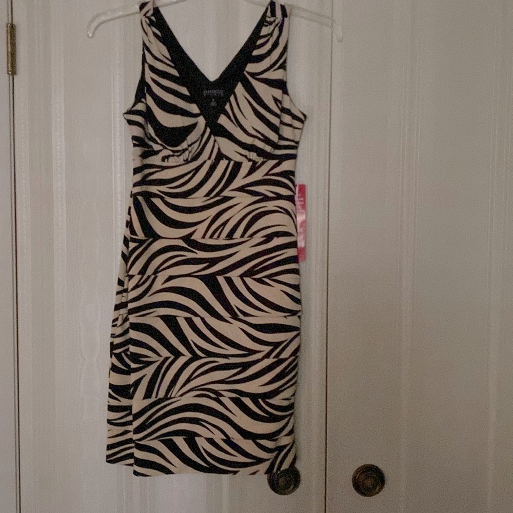 Enfocus animal print dress